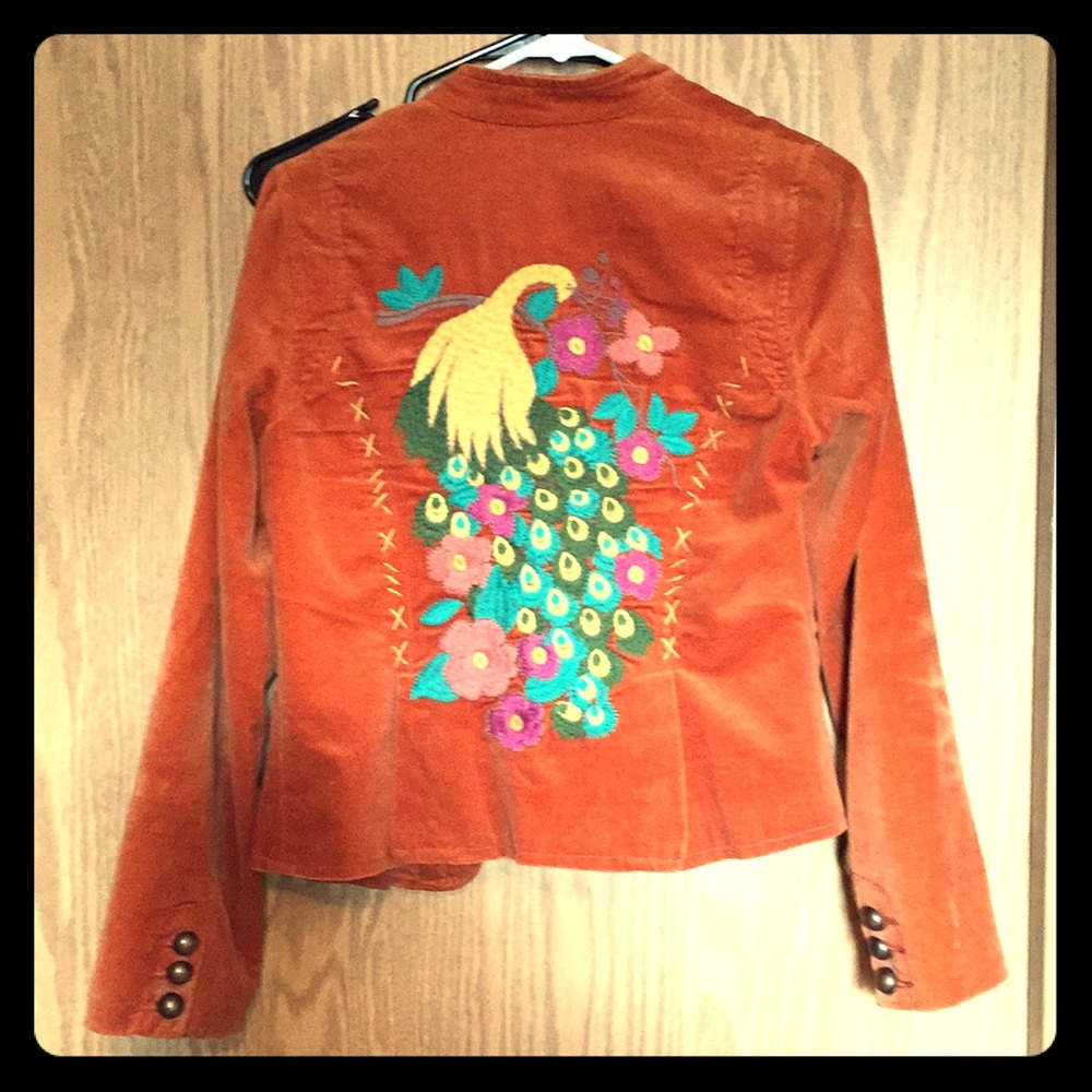 Vintage Velvet Embroidered Sgt Pepper Jacket